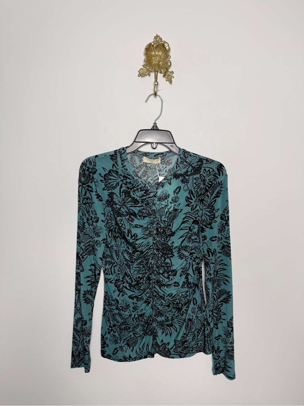 Ulla Johnson Asha Ruched Top L